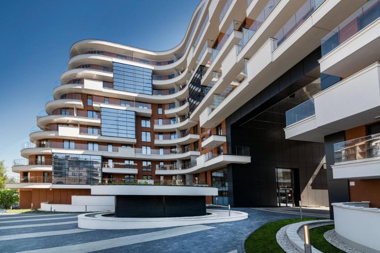 Vistula Terraces Apartment كراكوفيا المظهر الخارجي الصورة